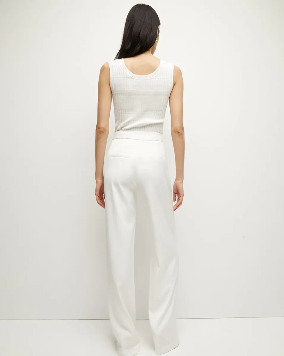 Sandra Ribbed Tank in>Veronica Beard New