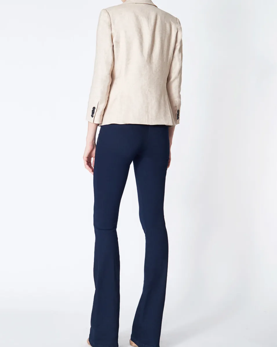 Schoolboy Linen Dickey Jacket>Veronica Beard Sale