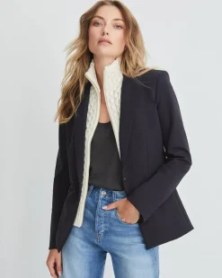 Scuba Dickey Jacket>Veronica Beard Hot