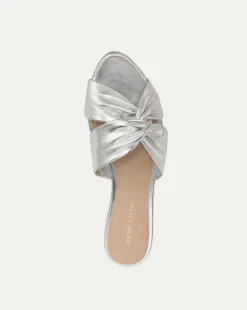Seraphina Metallic Leather Twist Sandal in><noscript><img width=