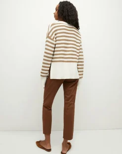Sia Twill Chinos in Deep Ochre><noscript><img width=