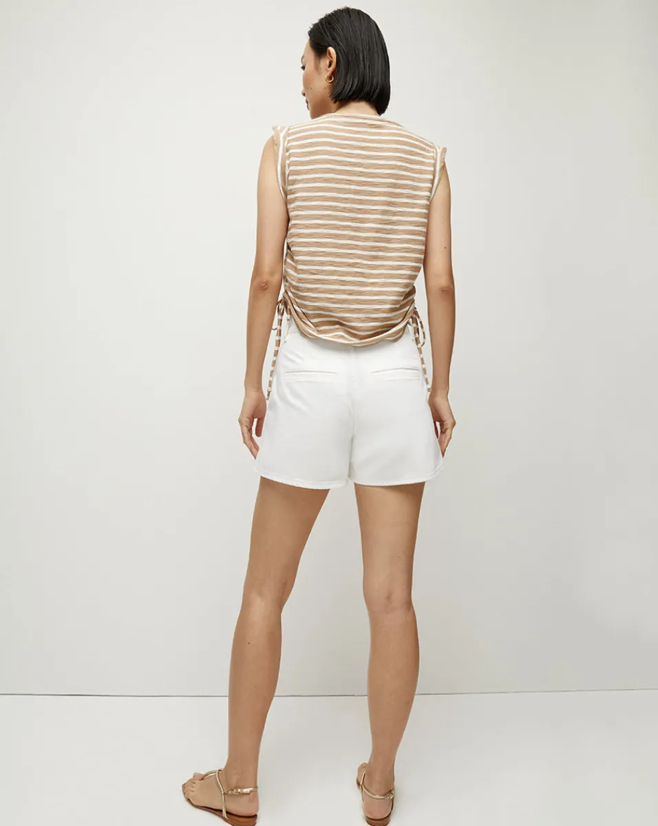 Simpson Denim Short in>Veronica Beard Hot