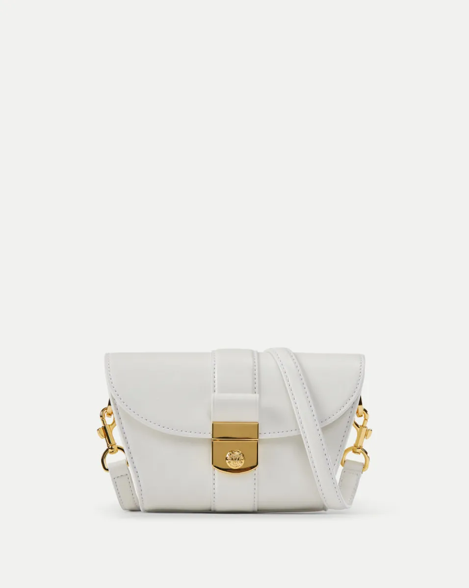 Small Crest Lock Trap Bag in>Veronica Beard Outlet