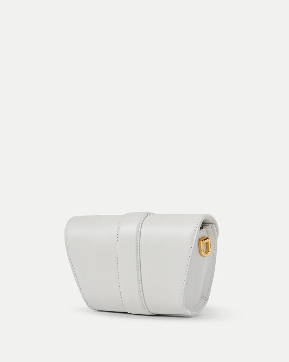 Small Crest Lock Trap Bag in>Veronica Beard Outlet