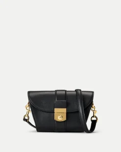 Small Crest Lock Trap Bag in>Veronica Beard Hot