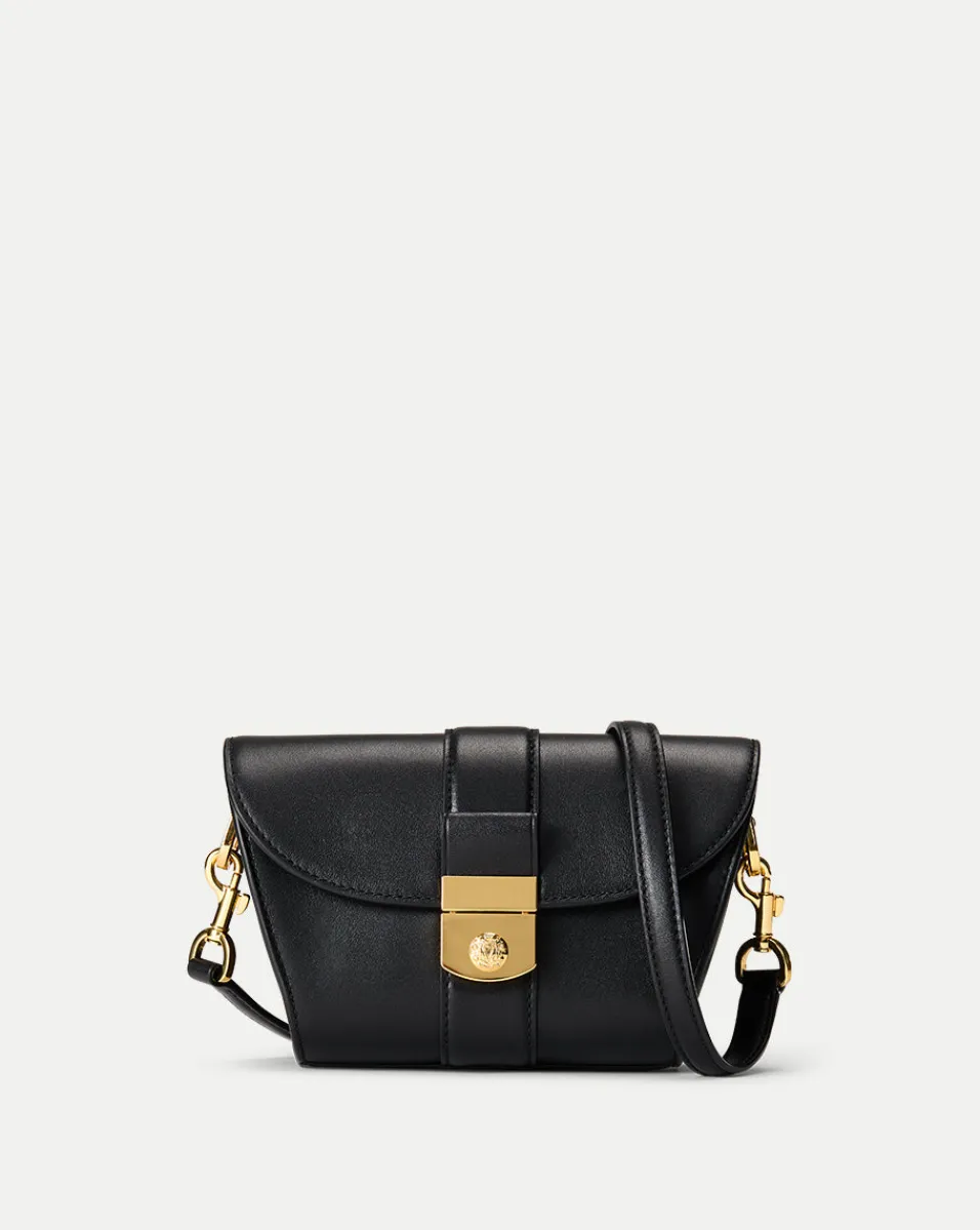 Small Crest Lock Trap Bag in>Veronica Beard Hot