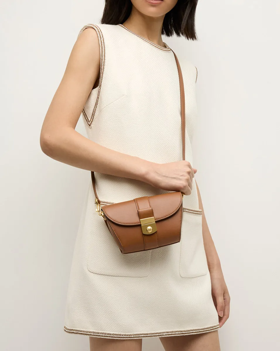 Small Crest Lock Trap Bag in>Veronica Beard Online