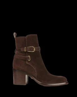 Sohelia Suede Ankle Bootie><noscript><img width=