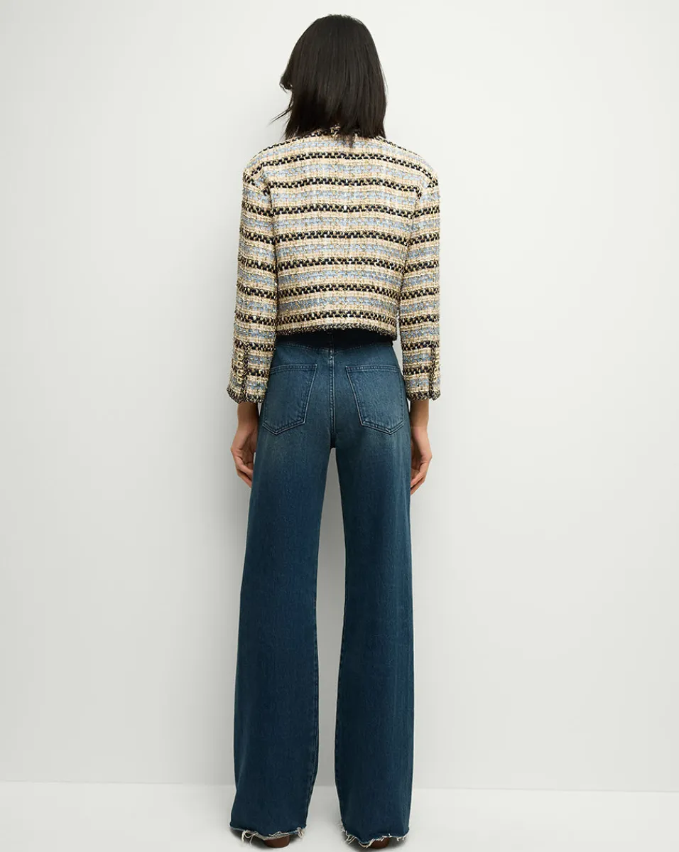 Sumira Metallic Tweed Jacket in>Veronica Beard Discount