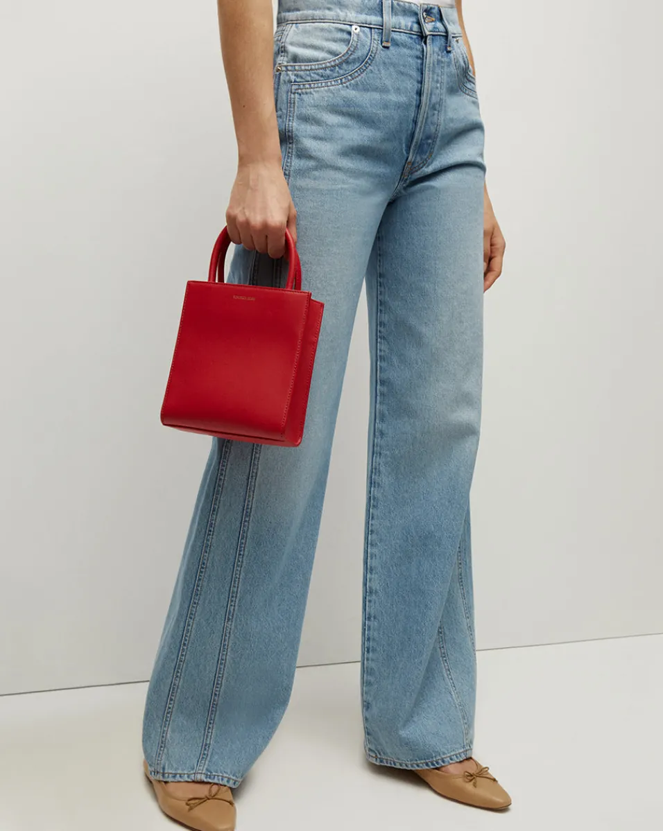 Taylor Double-Seam Wide-Leg Jean in>Veronica Beard Sale