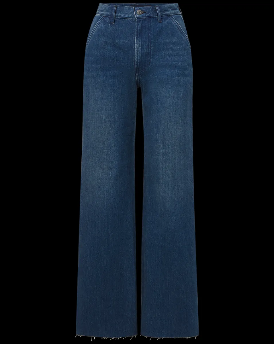 Taylor Slant-Pocket Wide-Leg Jean in Northern Lights>Veronica Beard Outlet