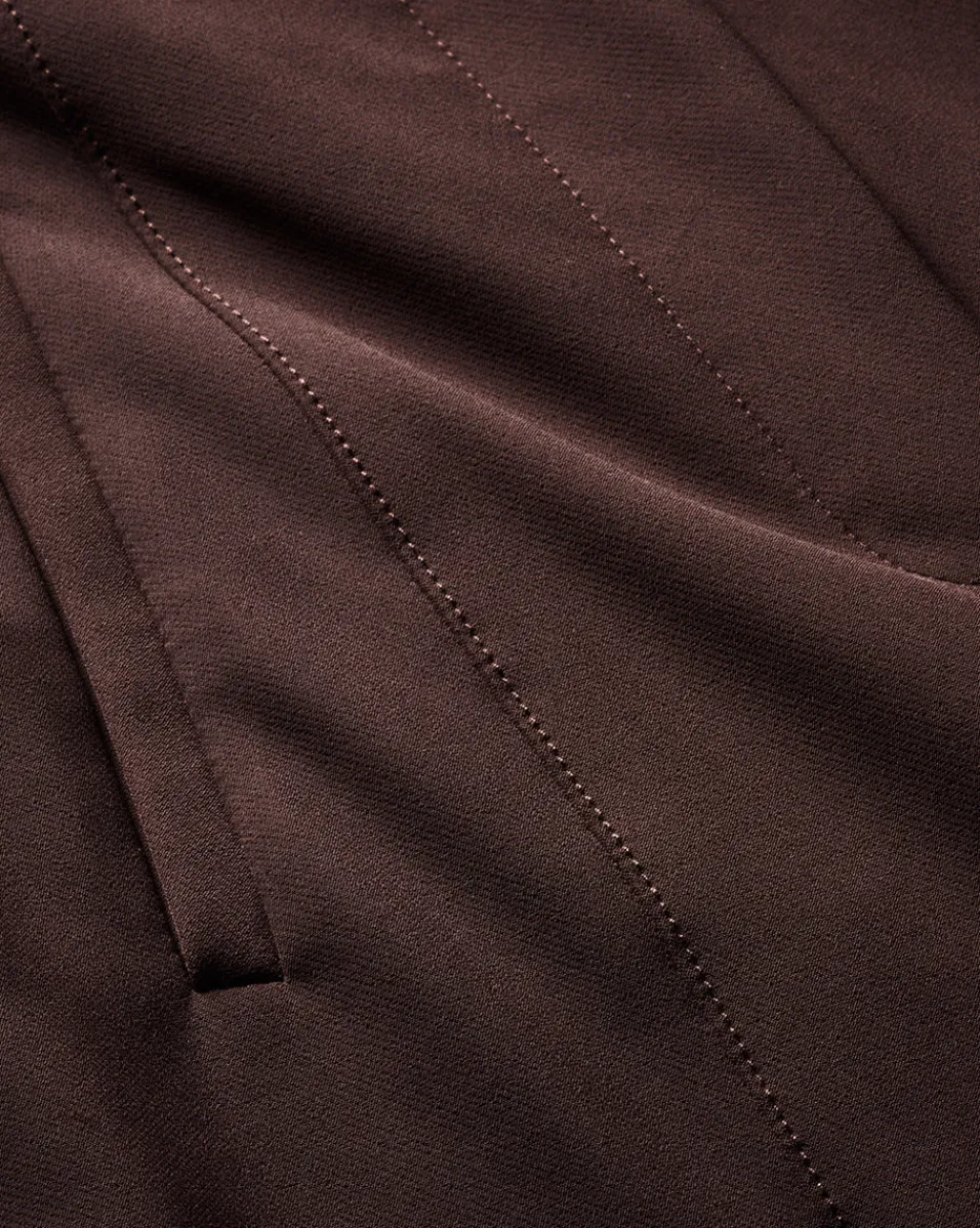 Tindaya Pant in Dark Chocolate>Veronica Beard Best