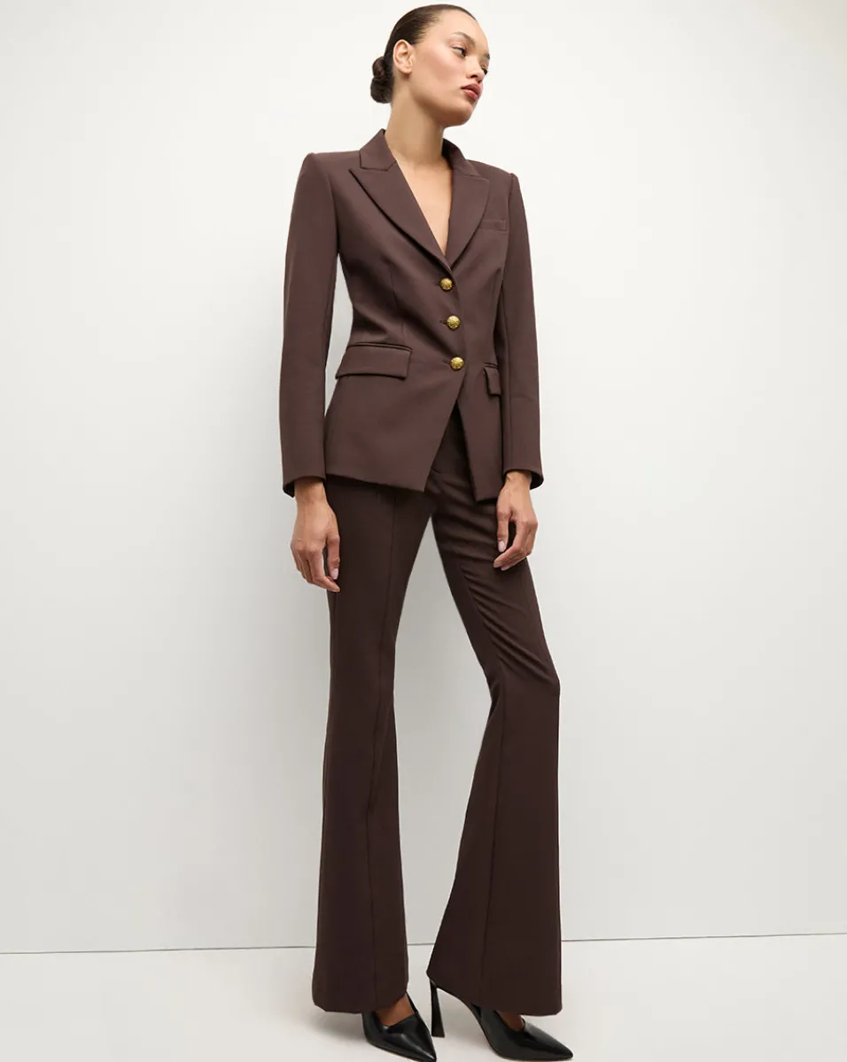 Tindaya Pant in Dark Chocolate>Veronica Beard Best