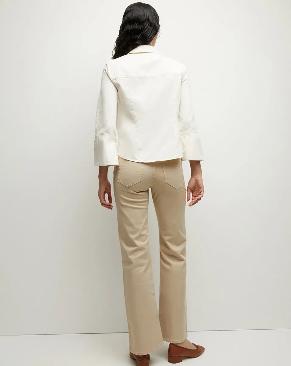 Tivi Denim Shirt in>Veronica Beard Discount