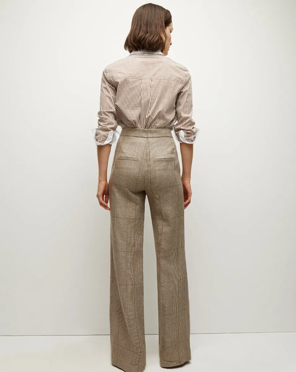 Tonelli Plaid Pant in>Veronica Beard Best