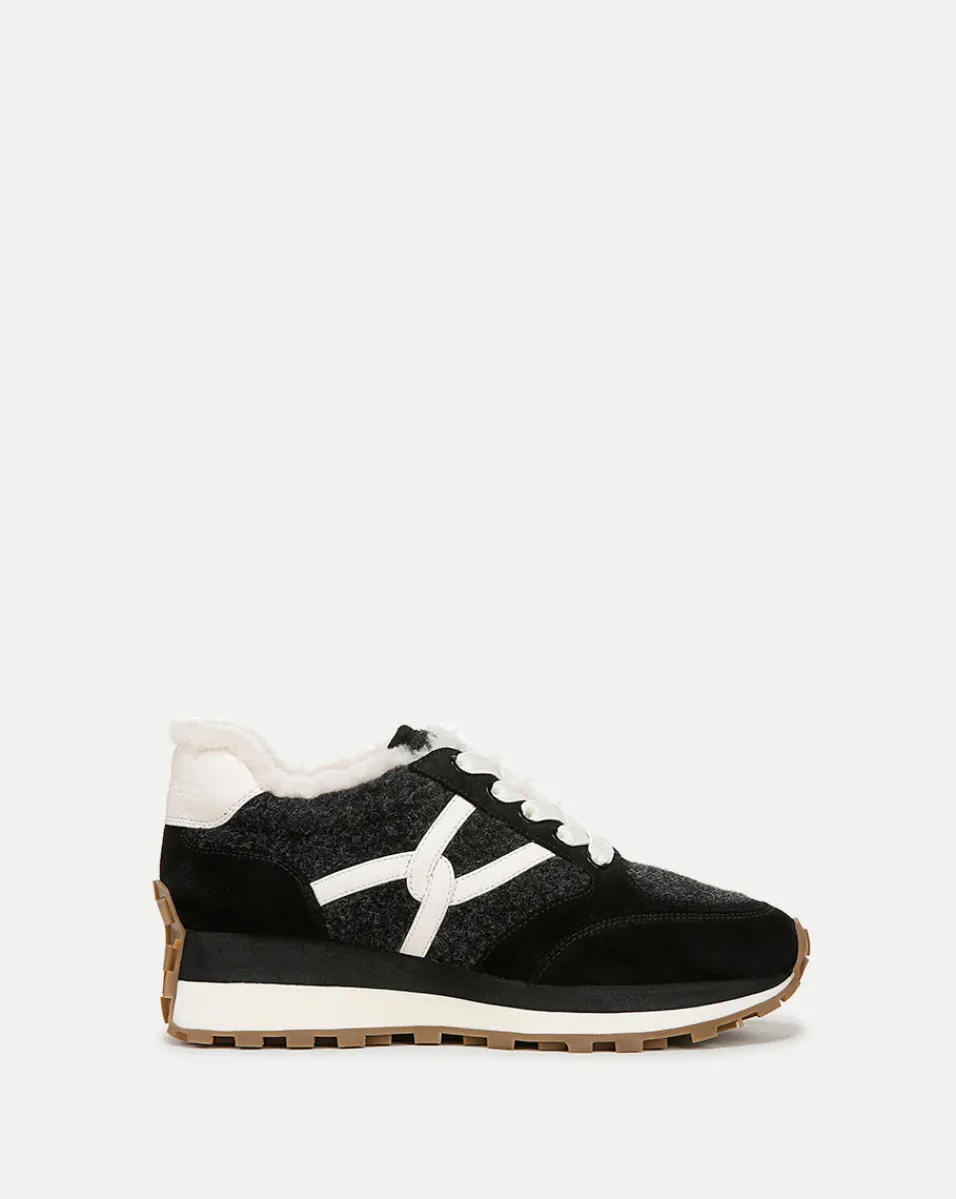 Valentina Shearling Sneaker in>Veronica Beard Best