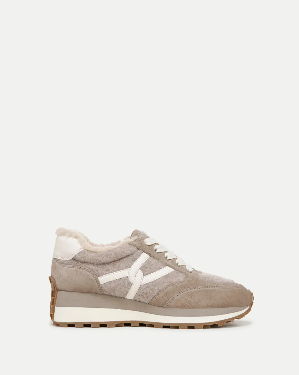 Valentina Shearling Sneaker in>Veronica Beard New