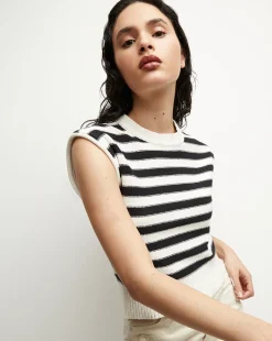 Vera Cotton Tank in>Veronica Beard Sale