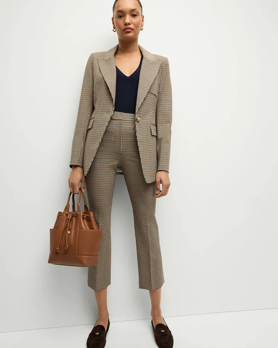 Goody Bag in Tan Leather>Veronica Beard