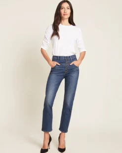 Waldorf Ruched-Sleeve Tee>Veronica Beard Discount