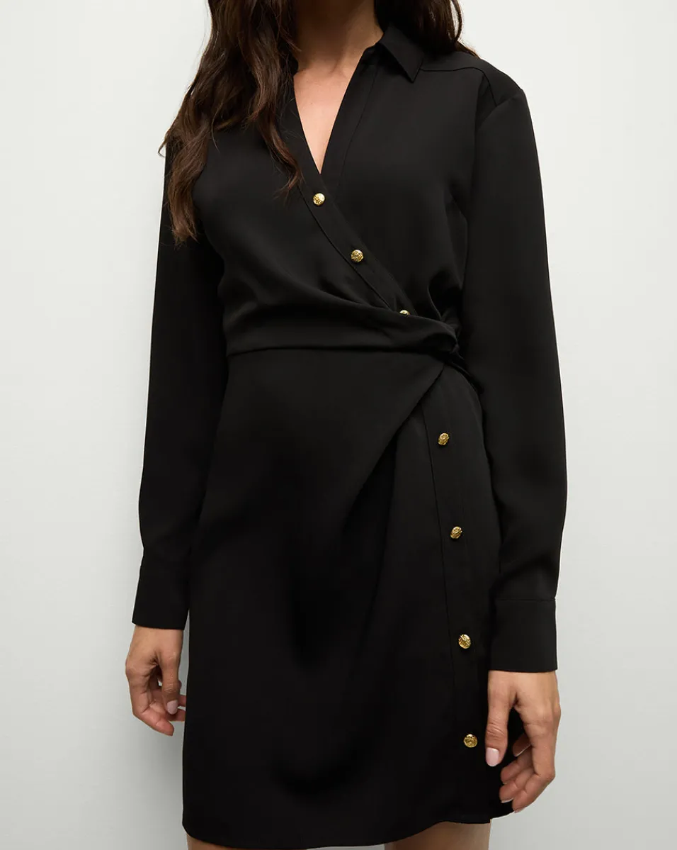Wright Mini Dress in | Shirt Dress>Veronica Beard Online